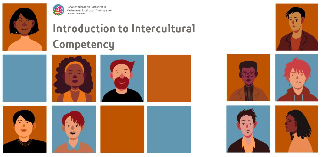 A graphic banner for Introduction to Intercultural Competency Workshop