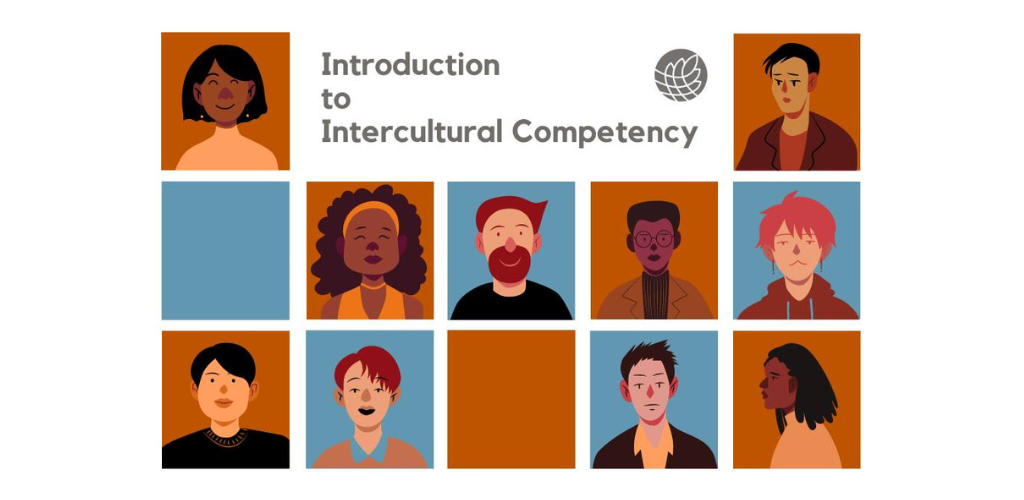 A graphic banner for Introduction to Intercultural Competency Workshop